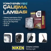 Niken Çalışma Lambası 9 Ledli Kare 22-27 W 1 Adet - 0520010101 - 3