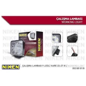 Niken Çalışma Lambası 9 Ledli Kare 22-27 W 1 Adet - 0520010101 - 4