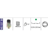 Hava Fren Beyin İkaz Müşiri 0,5 Bar M12X1,5 N.Kapalı Ford Otosan/Cargo 18101 - NS53700 - 1