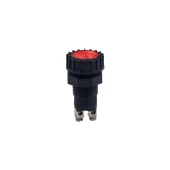 Aksa Kırmızı İkaz Lambası Klemensli.2W Ampüllü - 13-001/K - 1