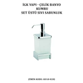 İGK YAPI - ÇELİK BANYO KUMRU BANYO SETİ -10(4 PARÇA) - 4