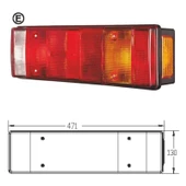 Dorse Tır Stop Cam 326030-C - 326030-C - 2