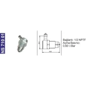 Mazot Depo Hava Tahliye Valfi (0015777U2) Massey Ferguson 0015777U1 - NS71001 - 1