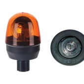 Alttan Soketli Döner Lamba 12V Sarı - 07 - 1