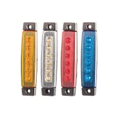 Parmak Lamba 6 Led’li 12V/24V Sarı - 52-S - 1