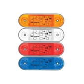 Parmak Lamba 9 Ledli Basamak Tip 12V/24 Beyaz - 58-B - 1