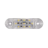 Parmak Lamba Oval 9 Led'Li 84Mm 12V-24V Beyaz - FR0174-W - 1