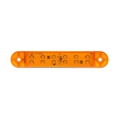 Çift Sıra Parmak Lamba 12 Led'Li 130Mm 12V-24V Sarı - FR0304-Y - 1