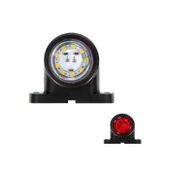 Mini Star Lamba 18 Led'Li 50Mm 12V-24V Beyaz - Kırmızı - FR0102-WR - 1