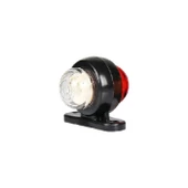 Süper Mini Lamba 2 Led'Li 12V-24V Beyaz - Kırmızı - FR0100-WR - 1