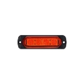 Animasyonlu Lamba Mercekli Cam 4 Led'Li Sarı - FR1271-Y - 1