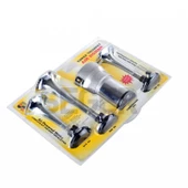 SEGER-82Kh Kompresörlü Korna 24V, Krom Renkli Plastik Borulu, Melodili - 3