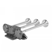 SEGER-82Eh Dalidali Arap Havalı Korna 24V, Krom Borulu, Melodili, Hızlı - Yavaş Opsiyon, Saydırmalı - 2