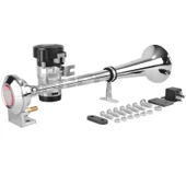 SEGER-83Km Marin Kompresörlü Korna 12V, Krom Borulu - 1