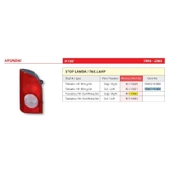 Hyundai Accent H100 Duysuz Sol Arka Stop lambası 1996-2003 - 2