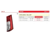 Dacia Dokker Duysuz Sol Arka Stop Laması 2012> -265556730R - 2