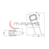 Universal - Prostar Ps 2 Led Dorse Dış İşaret Lamba 24V 720202 - 2