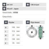 NURSAN 160824 Ford Cargo 130 Amp thumbnail 2