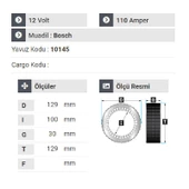 NURSAN 178212 Bosch Tipi Transit V184 - 2