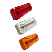 Universal Neon Led 2 Fonksiyonlu Yan Lamba 12-24V Uyumlu Sarı - 3