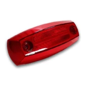 Universal Neon Led 2 Fonksiyonlu Yan Lamba 12-24V Uyumlu Kırmızı - 1
