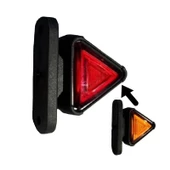 Mini Takoz Üçgen 12-24V Kırmızı-Sarı - 1