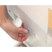 Periboia Lavabo ve Ocak Sıçrama Önleyici Vantuzlu Kalkan - 4