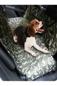 Araç Içi Arka Koltuk Köpek Örtüsü Kamuflaj Desenli Sıvı Geçirmez Evcil Hayvan Örtüsü Havuz Minder - 1