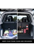 Araç Içi Bagaj Eşya Düzenleyici Oto Bagaj Organizer Organizatör 8 Cepli Bagaj Çantası thumbnail 1
