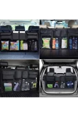 Araç Içi Bagaj Eşya Düzenleyici Oto Bagaj Organizer Organizatör 8 Cepli Bagaj Çantası thumbnail 3