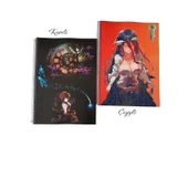 ANİMELİ DEFTER SETİ,ANİME KARAKTERLİ DEFTER,DEFTER - 1