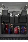 Araç Içi Bagaj Eşya Düzenleyici Oto Bagaj Organizer 8 Cepli Fileli thumbnail 1