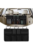 Araç Bagaj Düzenleyici 8 Cepli Organizer Araba Eşya Malzeme Düzenleme Oto Içi Aksesuar Düzenleme thumbnail 5