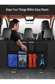 8 Cepli Oto Bagaj Düzenleyici Organizer Bagaj Çantası thumbnail 4