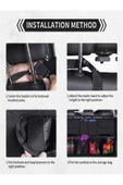 Araç Içi Bagaj Eşya Düzenleyici Oto Bagaj Koltuk Arkası Organizer 8 Cepli Fileli Super thumbnail 1