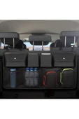 Oto Organizer Bagaj Eşya Düzenleyici 8 Cepli Koltuk Arkası Bagaj Çanta thumbnail 5