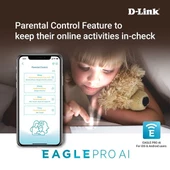 D-LINK R04 N300 2.4ghz Mesafe Genişletici EV Ofis Tipi Router Yapay Zeka Destekli thumbnail 5