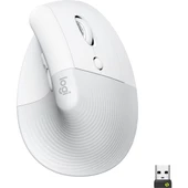 LOGITECH LIFT Kablosuz Dikey Mouse Beyaz 910-006475 thumbnail 1