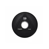 Powerhand Profesyonel Kauçuk Kaplı Olimpik Plaka 2.5 Kg - 1