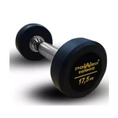 Powerhand Profesyonel Kauçuk Kaplı Dambıl 17.5 Kg - 1