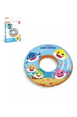 Baby Shark Simit 50 cm, Çocuk Deniz Simidi - Mavi Su Dünyası - 2