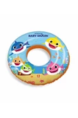 Baby Shark Simit 50 cm, Çocuk Deniz Simidi - Mavi Su Dünyası - 1