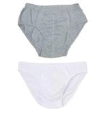 2 Adet Erkek % 100 Pamuk Önyıldız Kom Slip - 4