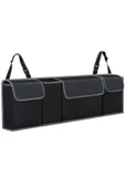 4 Cepli Bagaj Organizer Araba Bagaj Düzenleyici Çanta Cep Oto Bagaj Aksesuar thumbnail 1