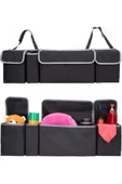 Araç Araba Organizer Bagaj Düzenleyici Çanta 4 Cepli thumbnail 2
