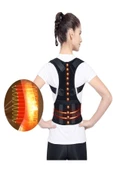 Manyetik Dik Durmak Için Korse Ortopedik Kamburluk Önleyici Kadın Erkek Dik Duruş Bel Sırt Korsesi thumbnail 2