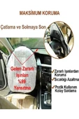 Her Araca Uyumlu Araç Otomobil Jeep Direksiyon Koruyucu Güneşlik Metalize Köpüklü Araç Direksiyonu - 4