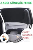 2 Adet Oto Yan Cam Güneşlik Perde Araç Güneşlik Araba Güneşlik Perdesi Anne Bebek Emzirme Perdesi thumbnail 1