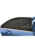 2 Adet Oto Araba Yan Cam Güneşlik Araç Yan Cam Güneş Perdesi Çocuk Koruma Perdesi thumbnail 3