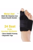 Ayak Başparmak Düzeltici Halluks Valgus Gece Ateli Ayak Bunyon Kemik Koruyucu 1 Çift (sağ Ve Sol) - 3